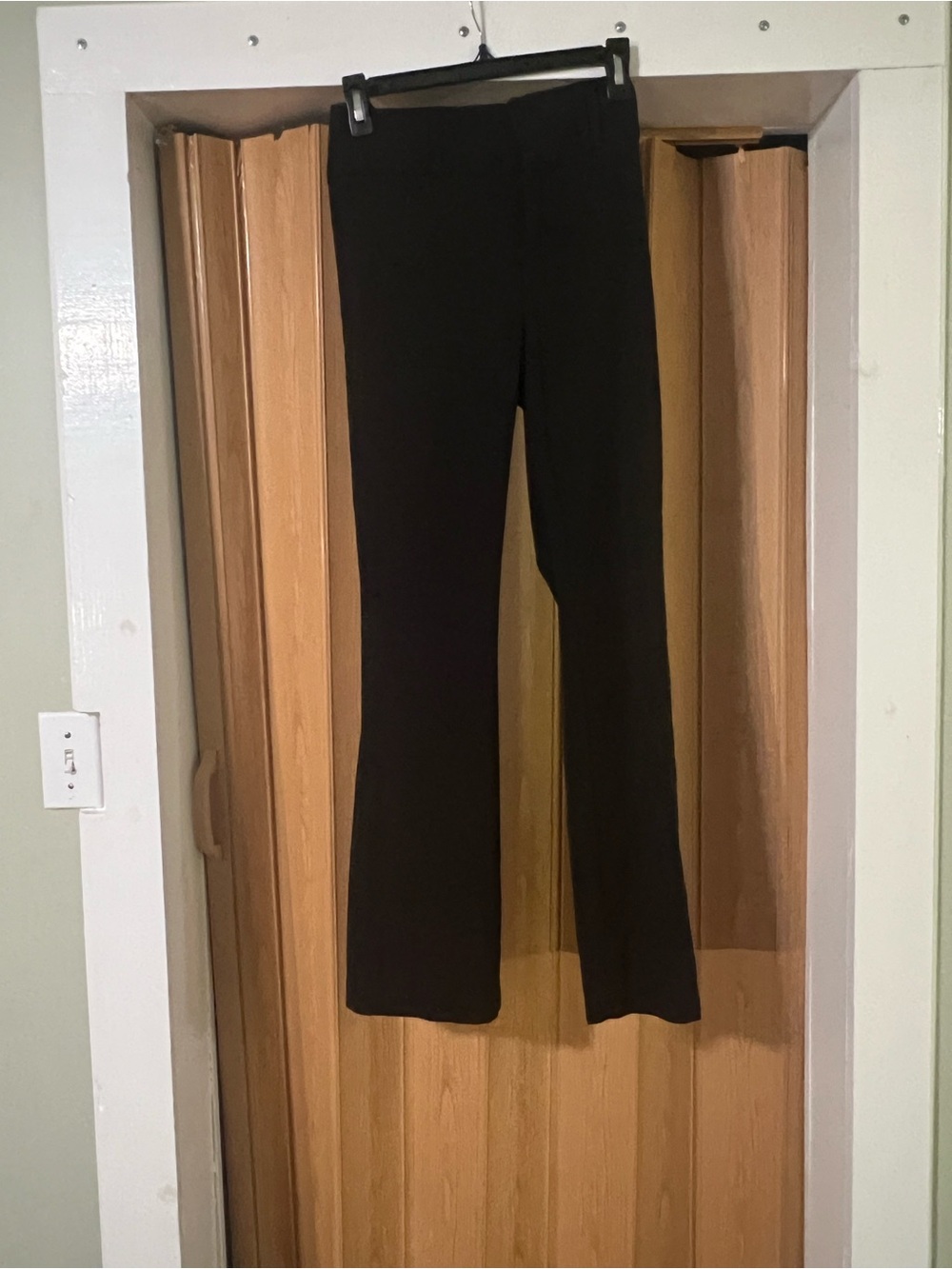 Black Women's Ponte Flare Pants